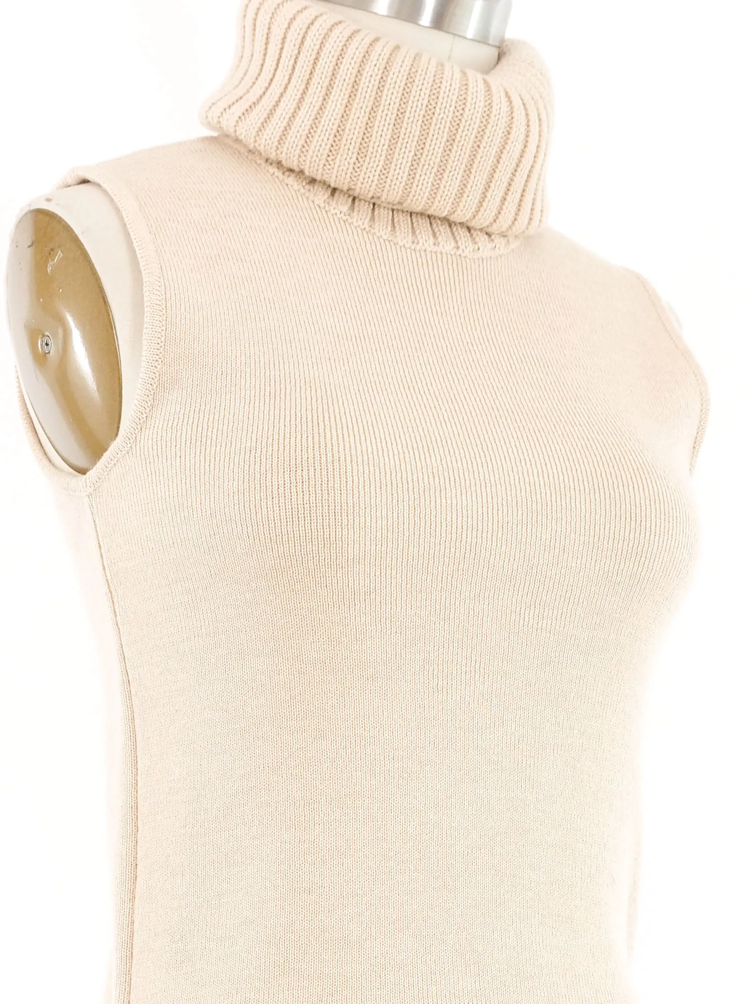 2000 Chanel Sleeveless Sweater