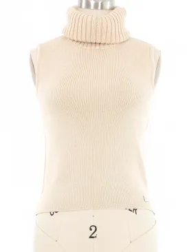 2000 Chanel Sleeveless Sweater