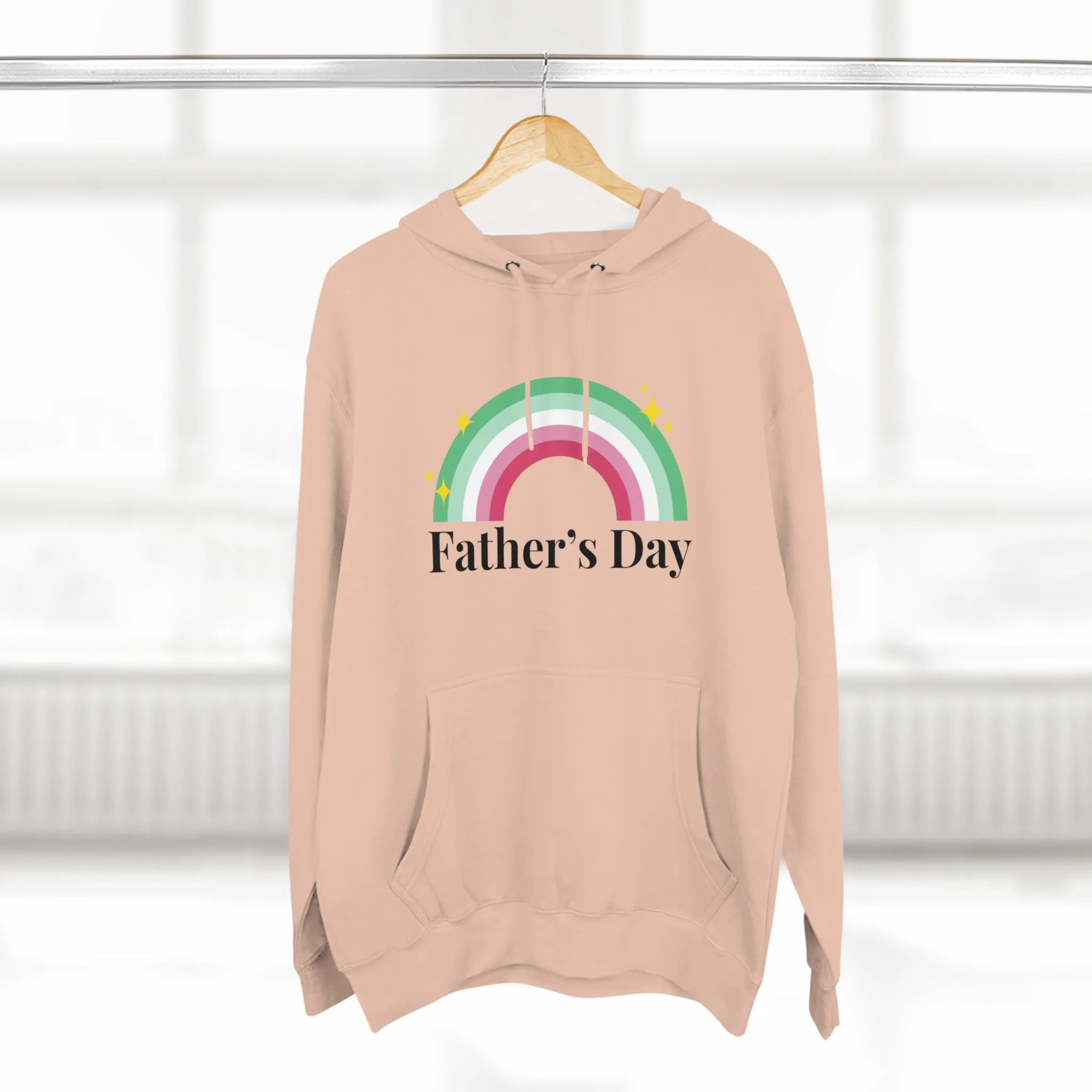 Abrosexual Pride Flag Unisex Premium Pullover Hoodie - Father's Day