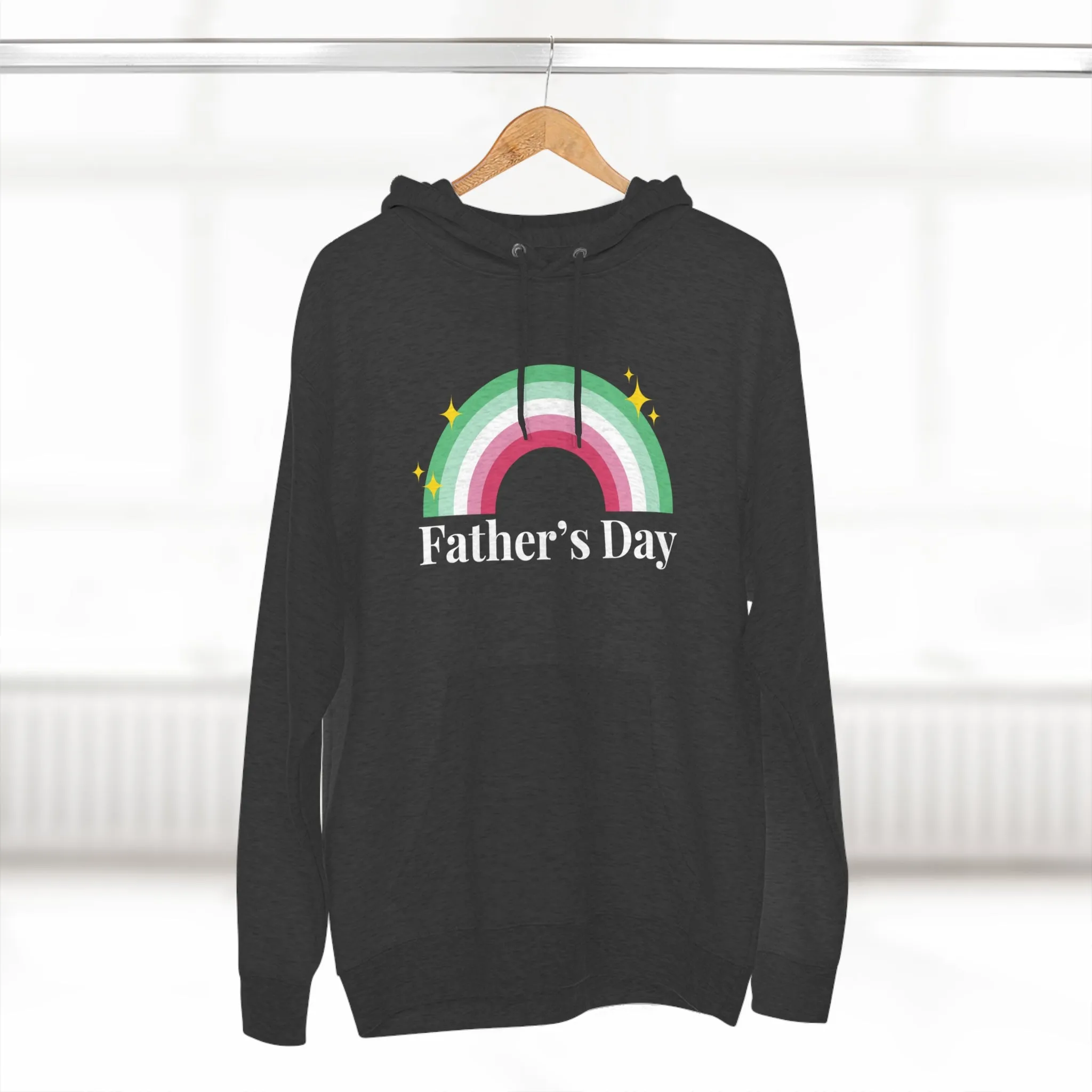 Abrosexual Pride Flag Unisex Premium Pullover Hoodie - Father's Day