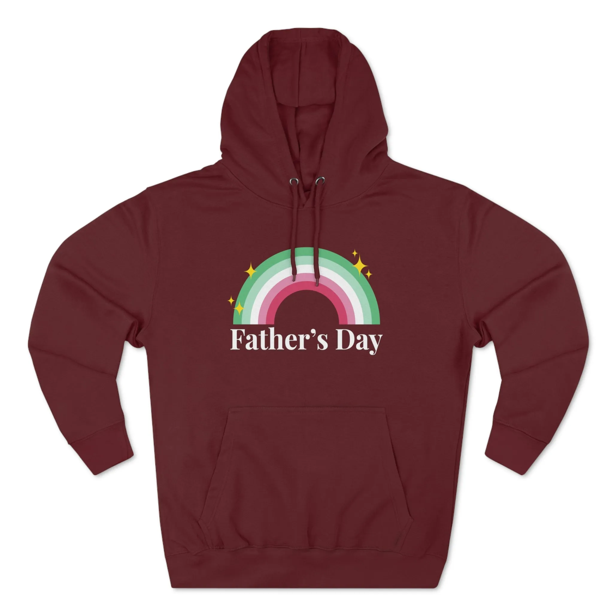 Abrosexual Pride Flag Unisex Premium Pullover Hoodie - Father's Day