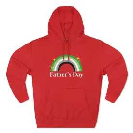 Aromantic Pride Flag Unisex Premium Pullover Hoodie - Father's Day