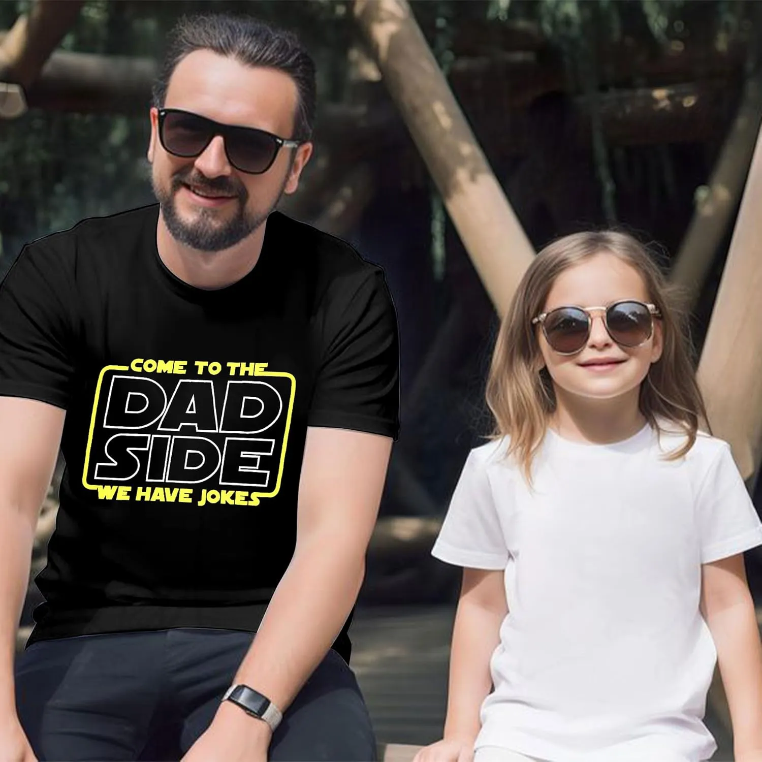 Dad Shirts for Men Come to The Dad Side We Have Jokes T Shirt Funny Dad Tee Shirt Father Joke T-Shirt Gift for Dad