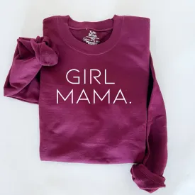 Girl Mama Collegiate Sweatshirt (Multiple Colors)