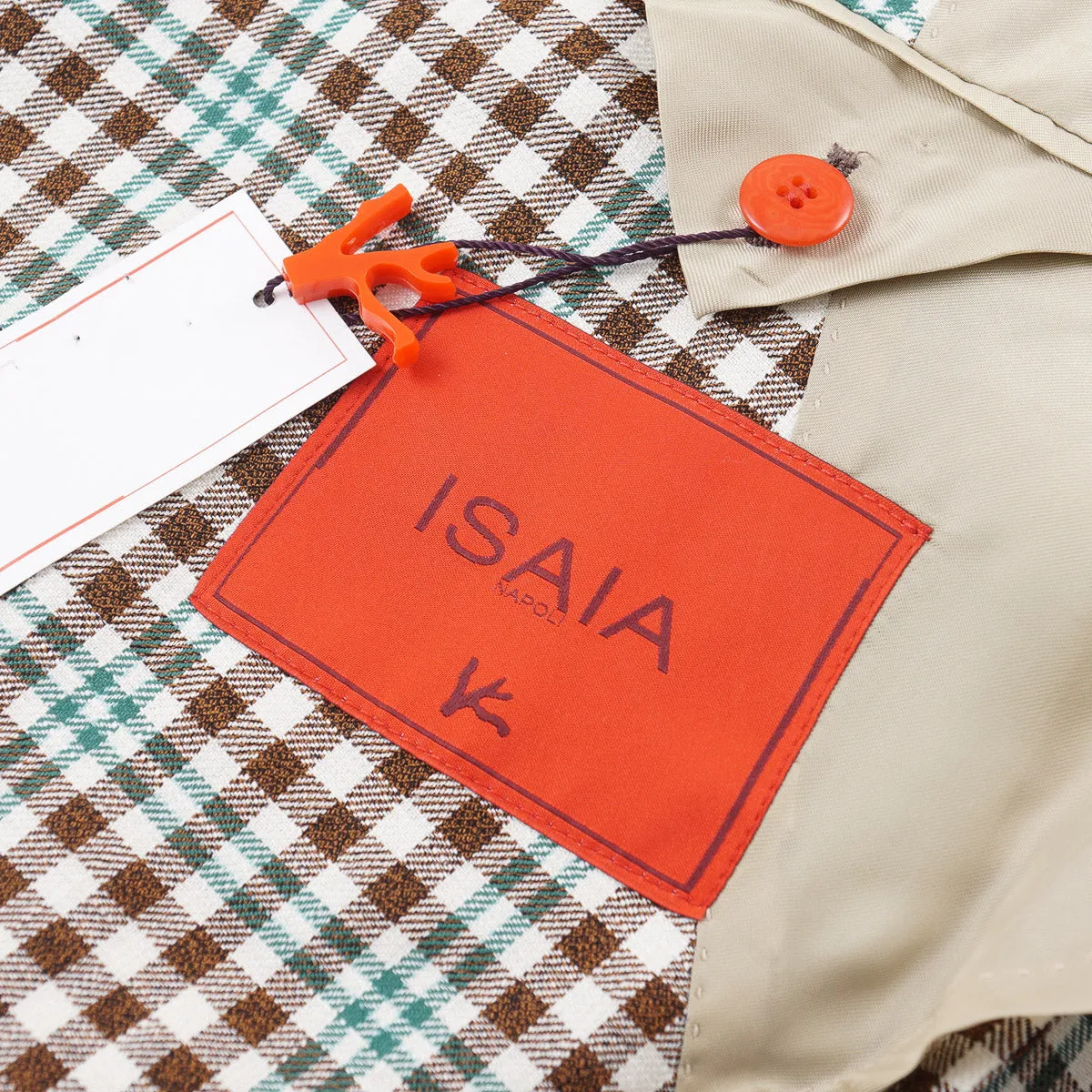 Isaia 'Sanita' Wool-Silk-Linen Sport Coat