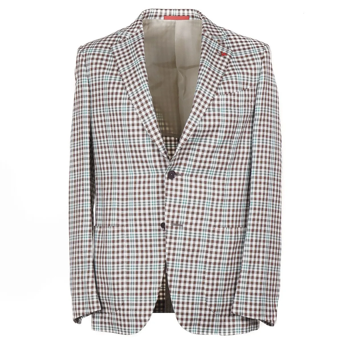 Isaia 'Sanita' Wool-Silk-Linen Sport Coat
