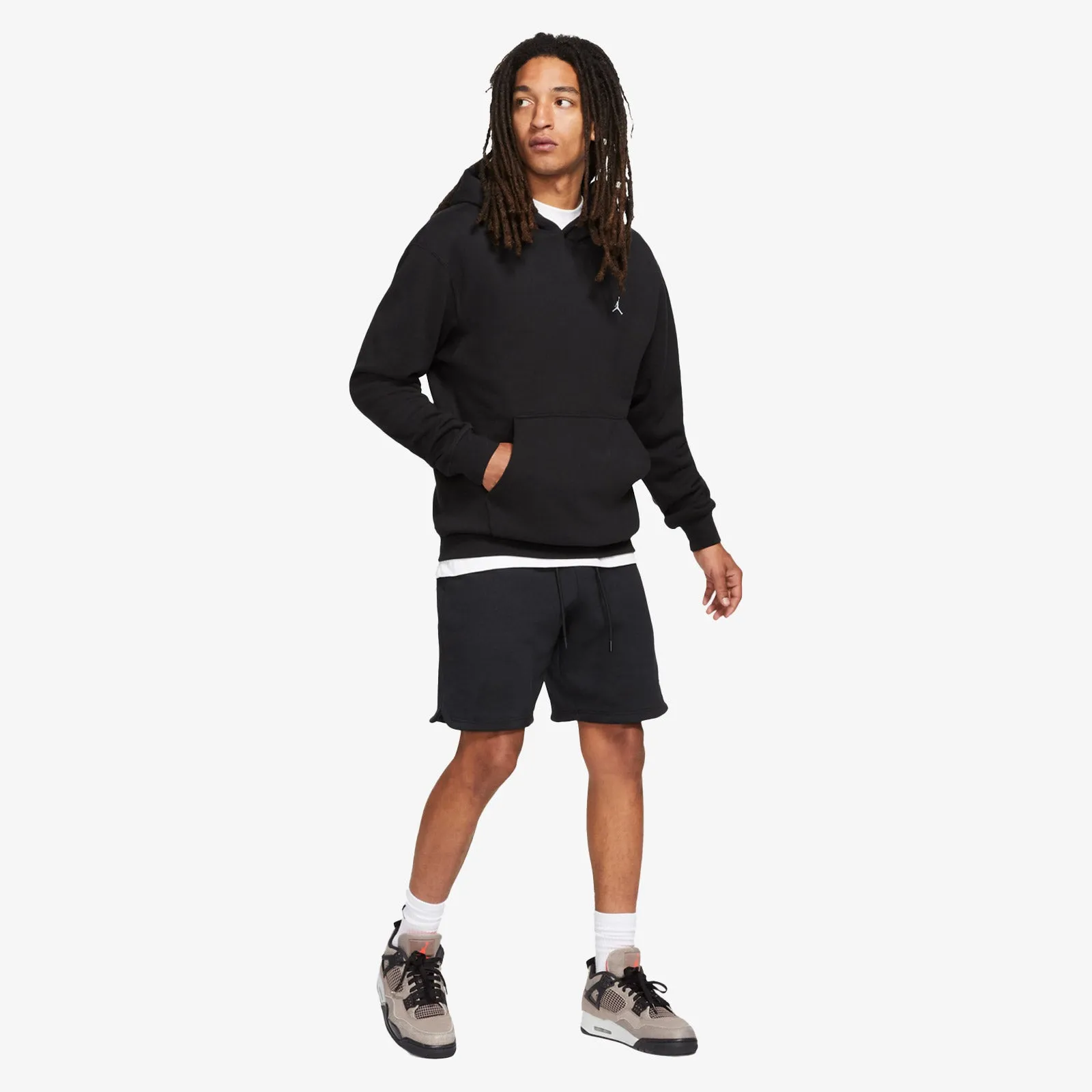 Jordan Essential Fleece Pullover Hoodie - Black