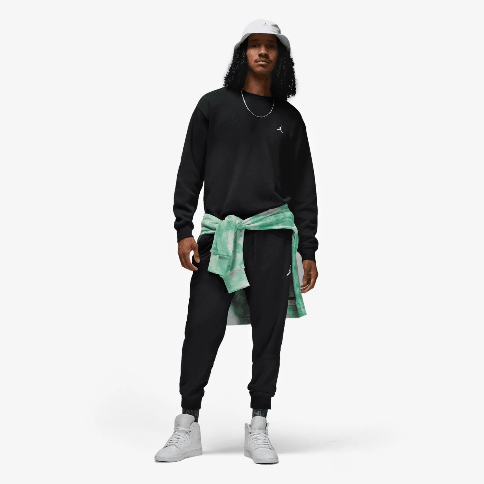 Jordan Essentials Fleece Crew - Black