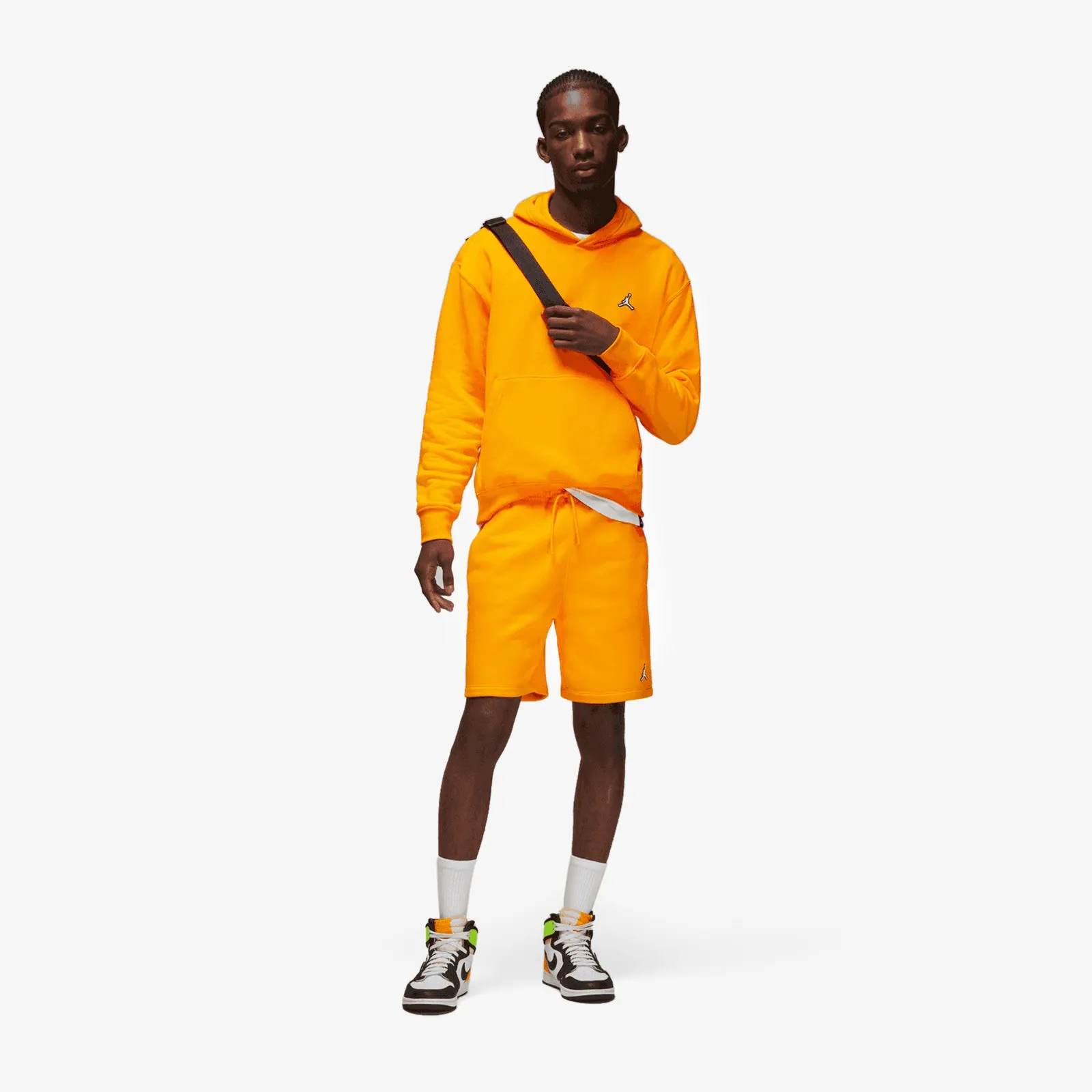 Jordan Essentials Fleece Pullover Hoodie - Taxi