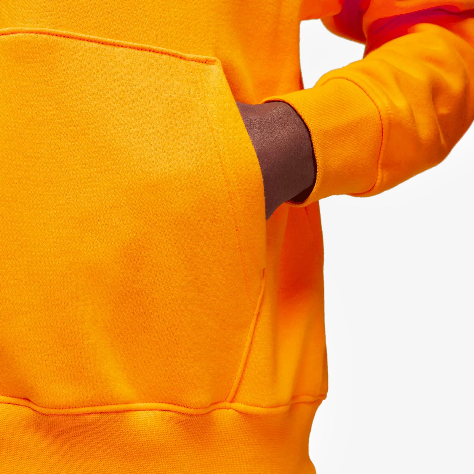 Jordan Essentials Fleece Pullover Hoodie - Taxi