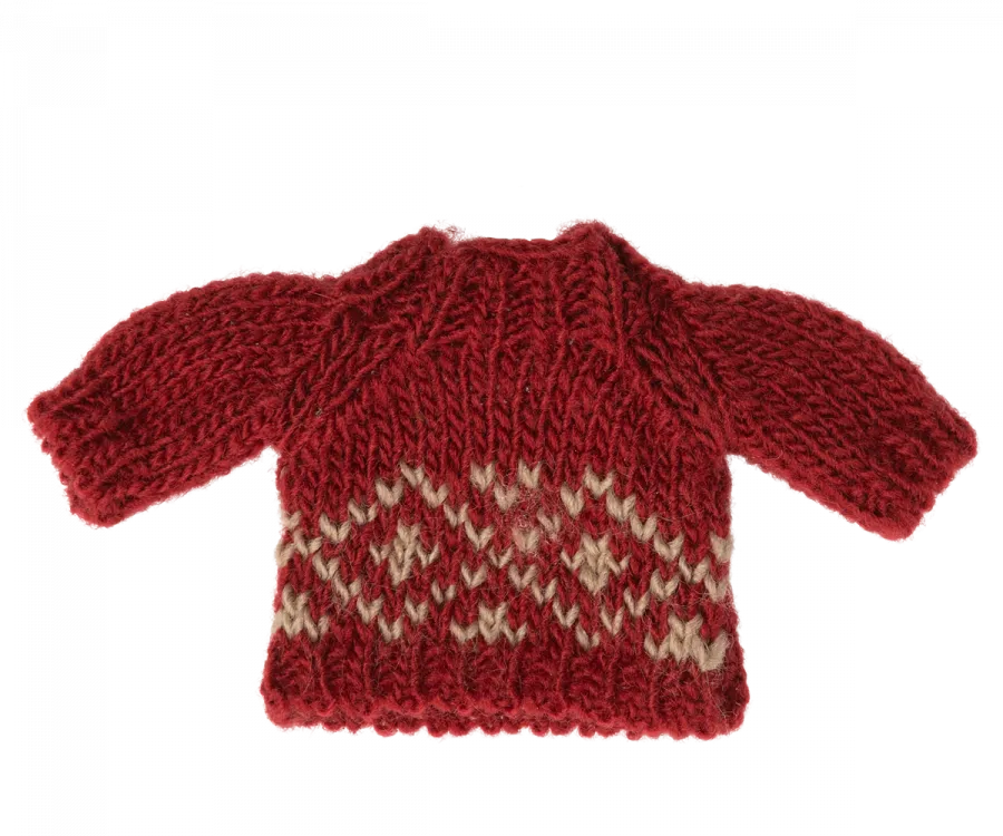 Knitted sweater, Mum Mouse
