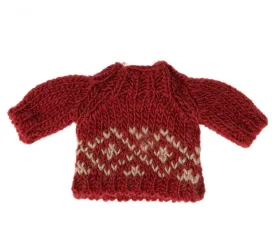 Knitted sweater, Mum mouse