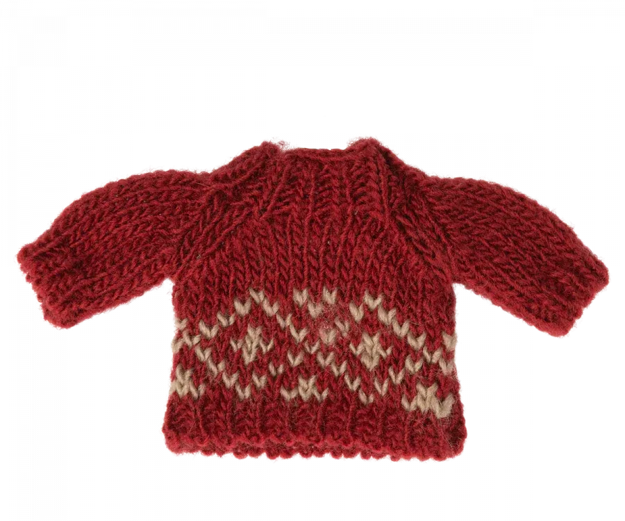 Maileg Knitted Sweater for Mum Mouse