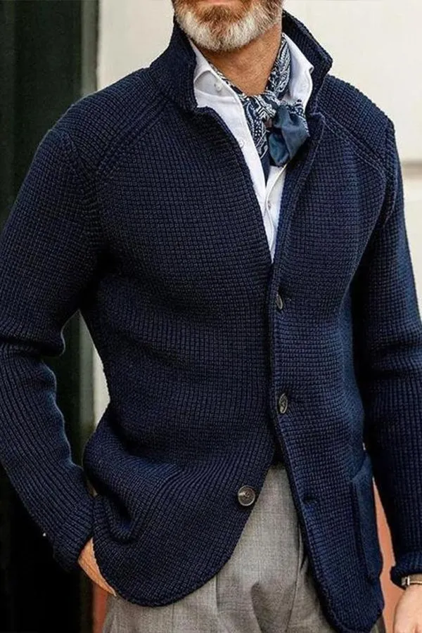 ourhomemarketTM-🔥🔥MEN'S LONG SLEEVE THICKENING CARDIGAN WARM CASUAL JACKET