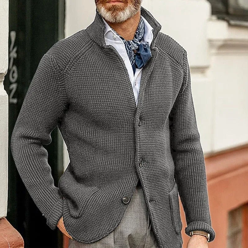 ourhomemarketTM-🔥🔥MEN'S LONG SLEEVE THICKENING CARDIGAN WARM CASUAL JACKET