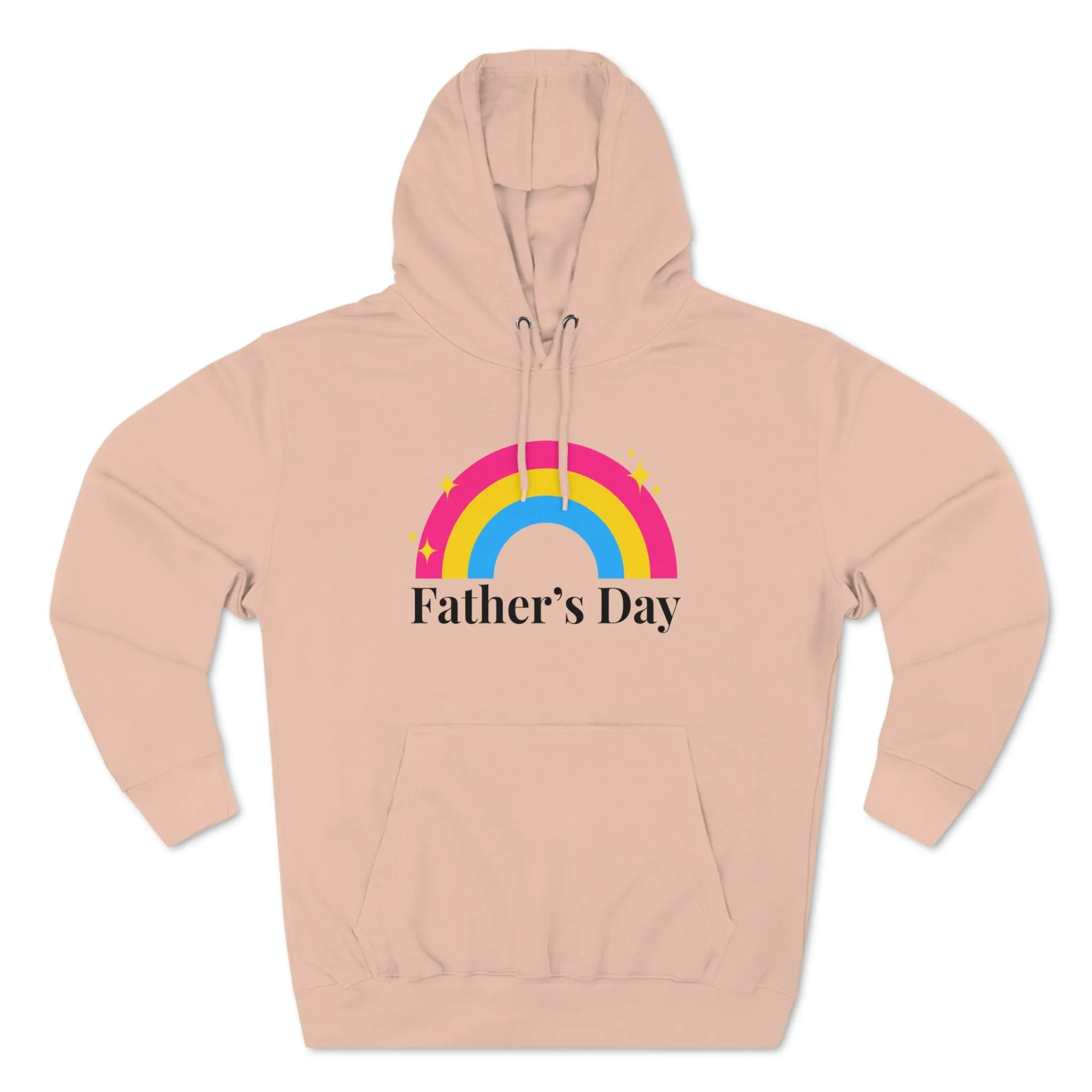 Pansexual Pride Flag Unisex Premium Pullover Hoodie - Father's Day