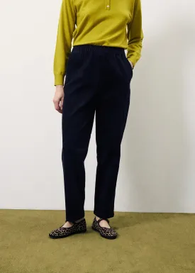 Perola Cord Trousers Blue Marine