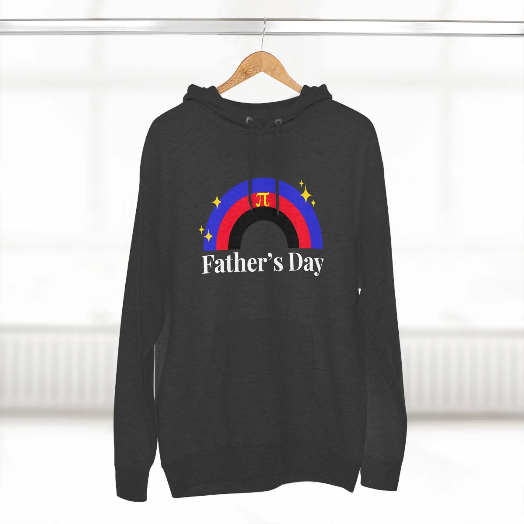 Polyamory Pride Flag Unisex Premium Pullover Hoodie - Father's Day