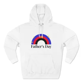 Polyamory Pride Flag Unisex Premium Pullover Hoodie - Father's Day