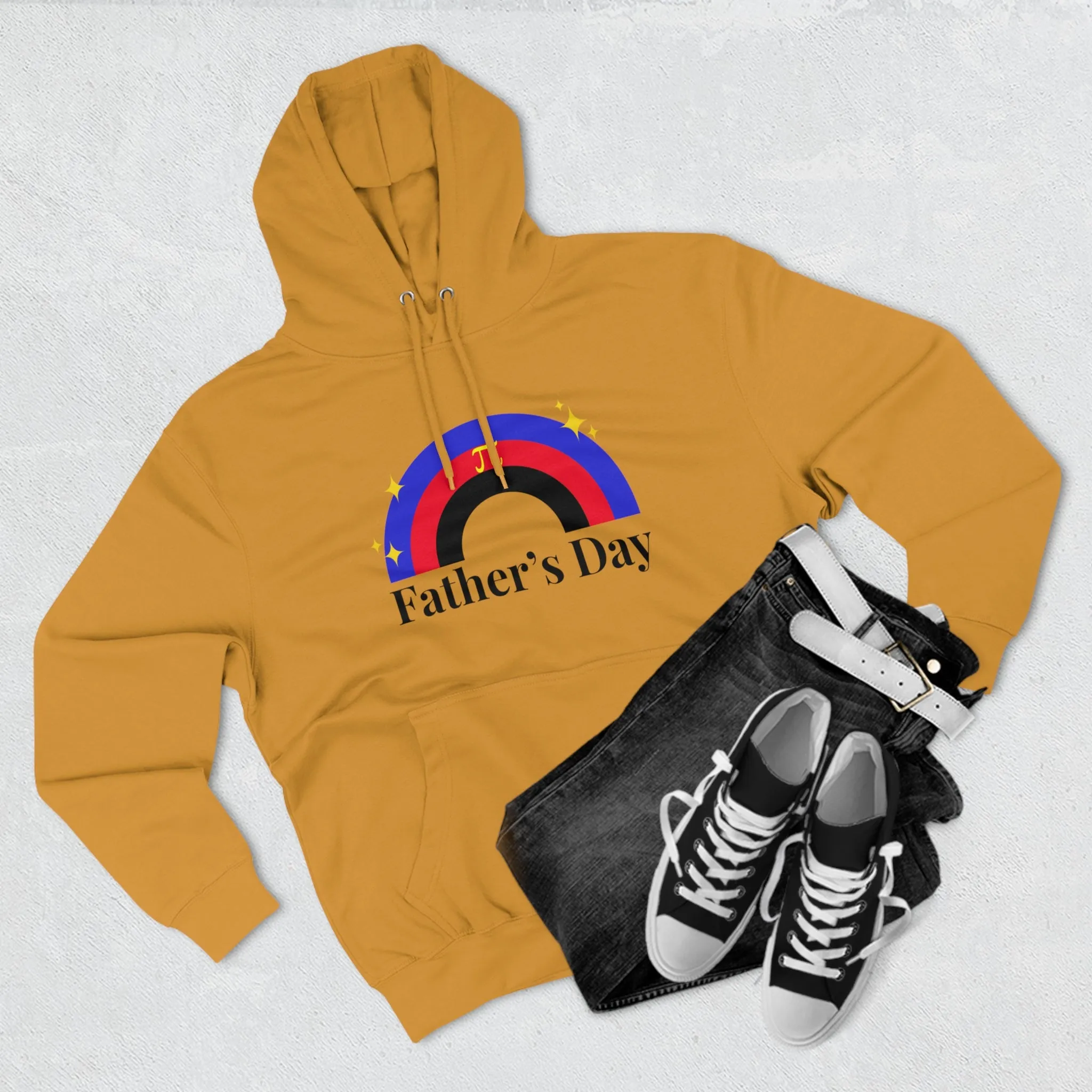 Polyamory Pride Flag Unisex Premium Pullover Hoodie - Father's Day