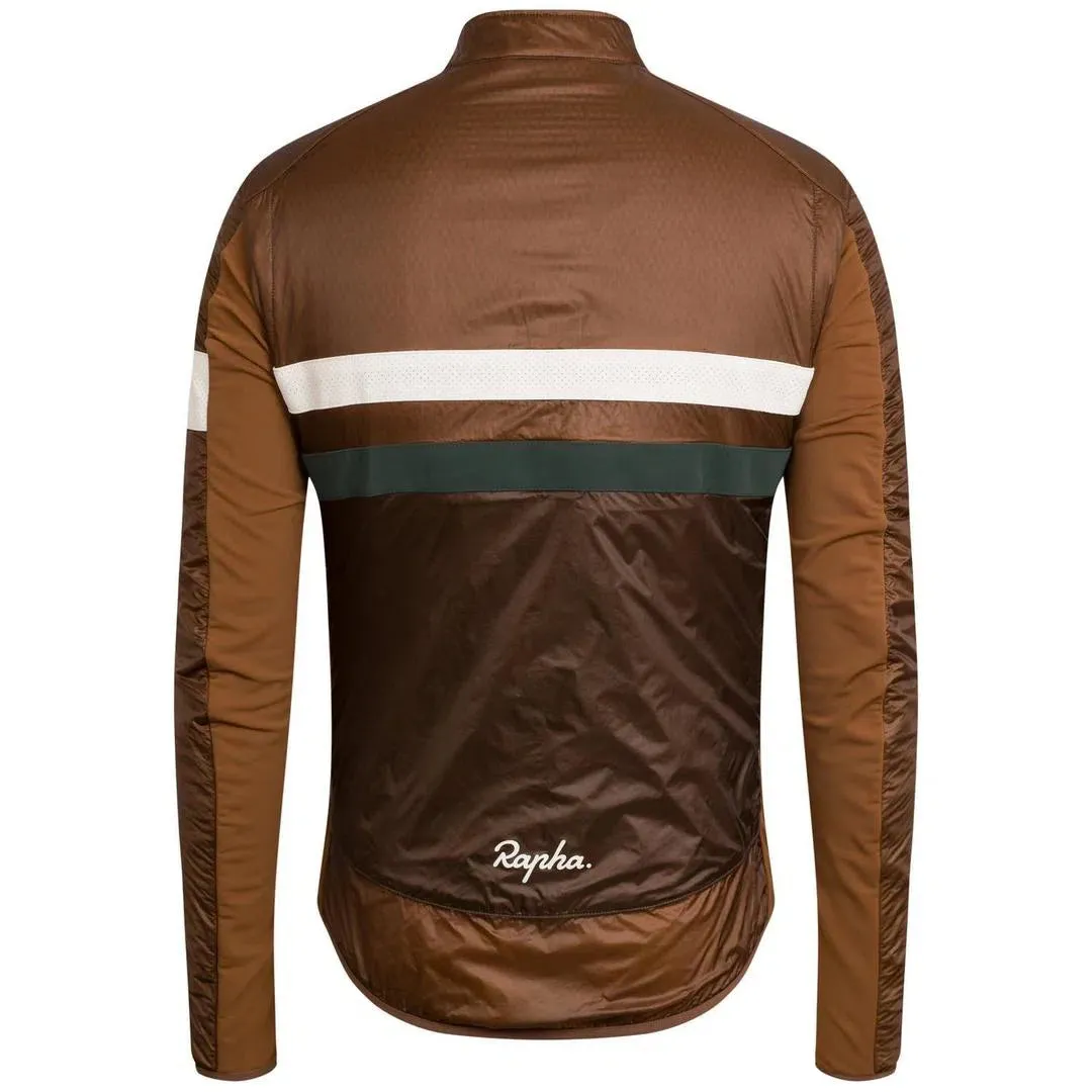 RAPHA Brevet Insulated Jacket - Brown EMP