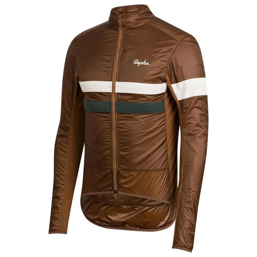 RAPHA Brevet Insulated Jacket - Brown EMP