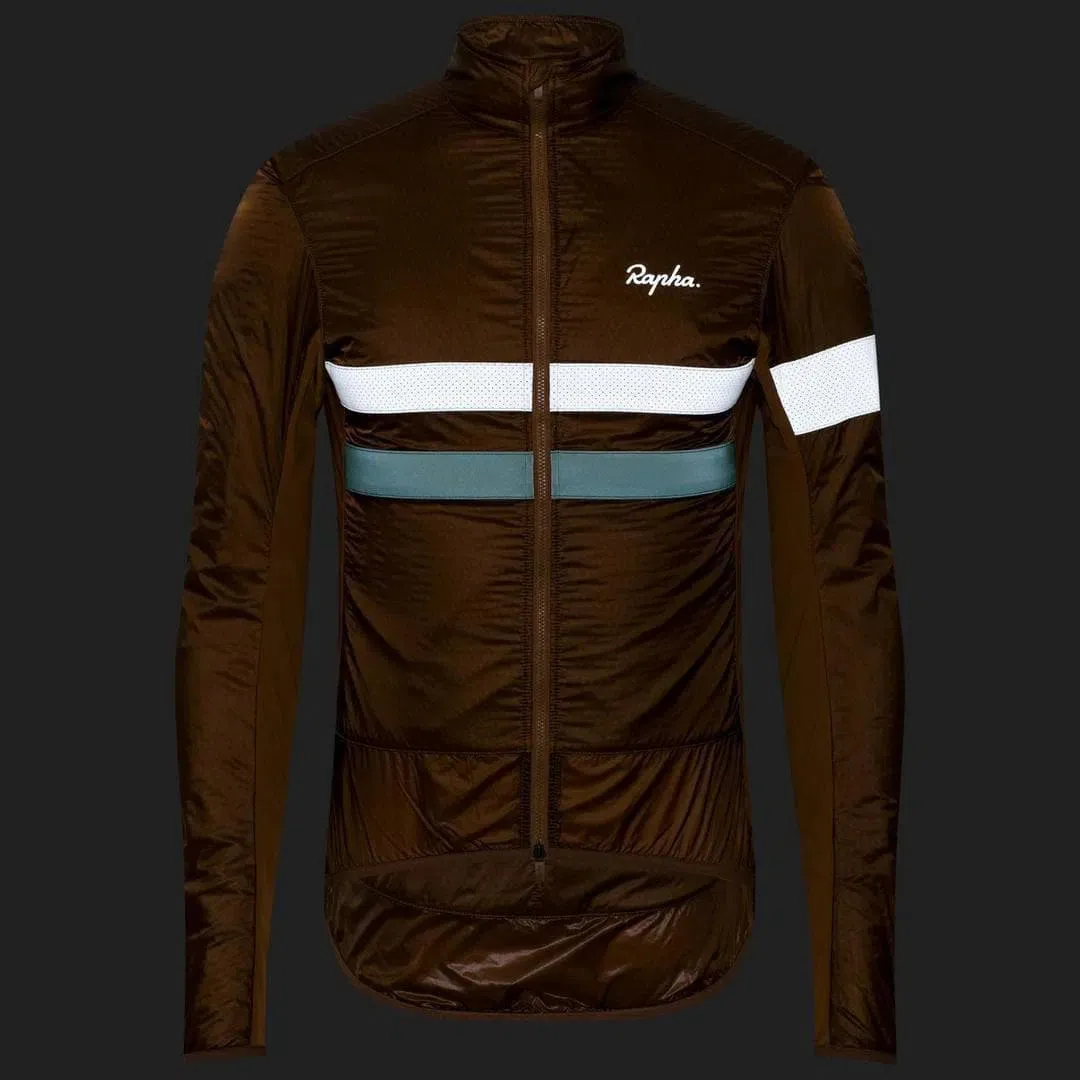 RAPHA Brevet Insulated Jacket - Brown EMP