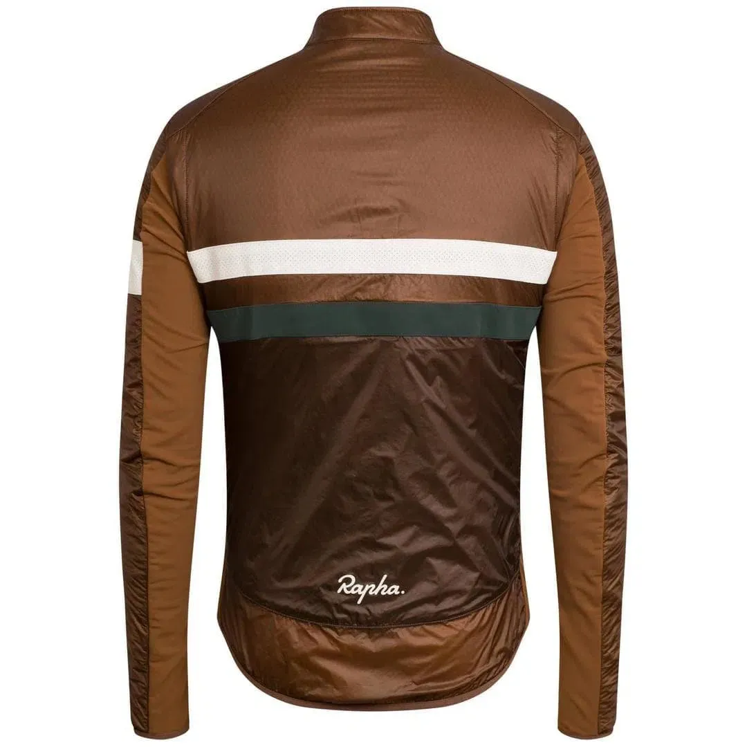 RAPHA Brevet Insulated Jacket - Brown EMP