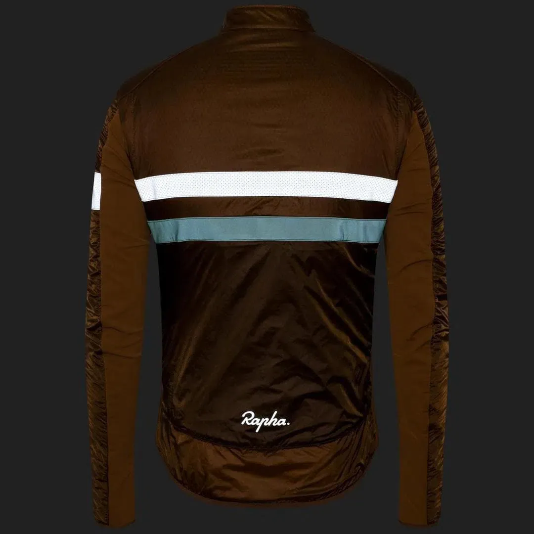 RAPHA Brevet Insulated Jacket - Brown EMP