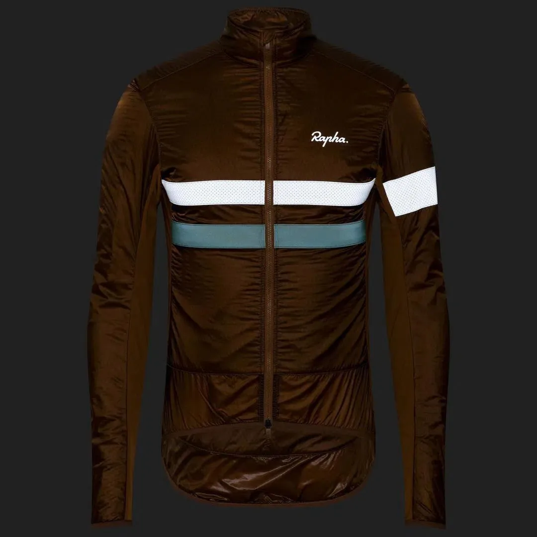 RAPHA Brevet Insulated Jacket - Brown EMP