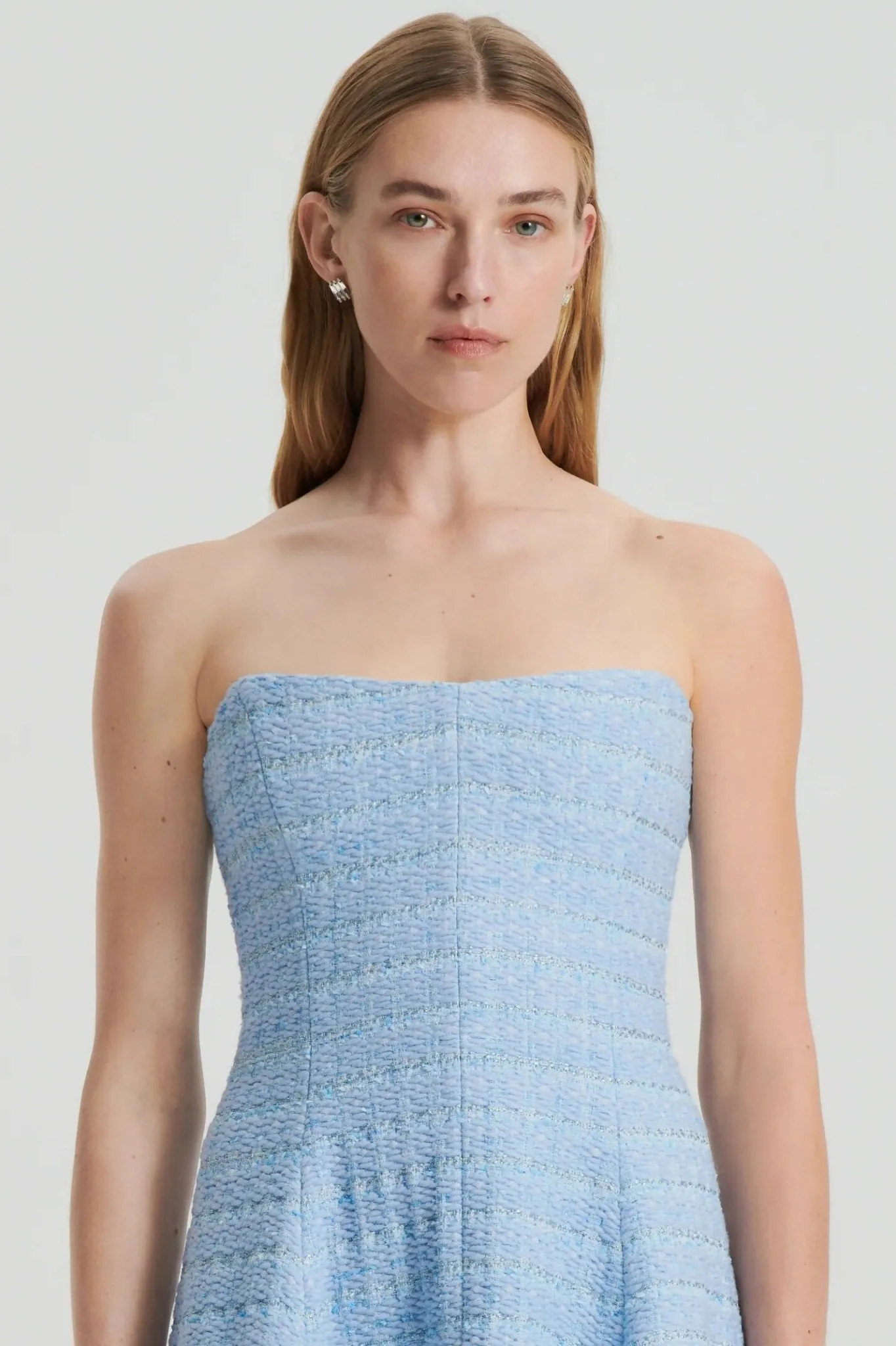 Scanlan Theodore Tweed Boucle Dress
