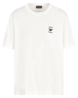 T-shirt relaxed fit in  cotone puro