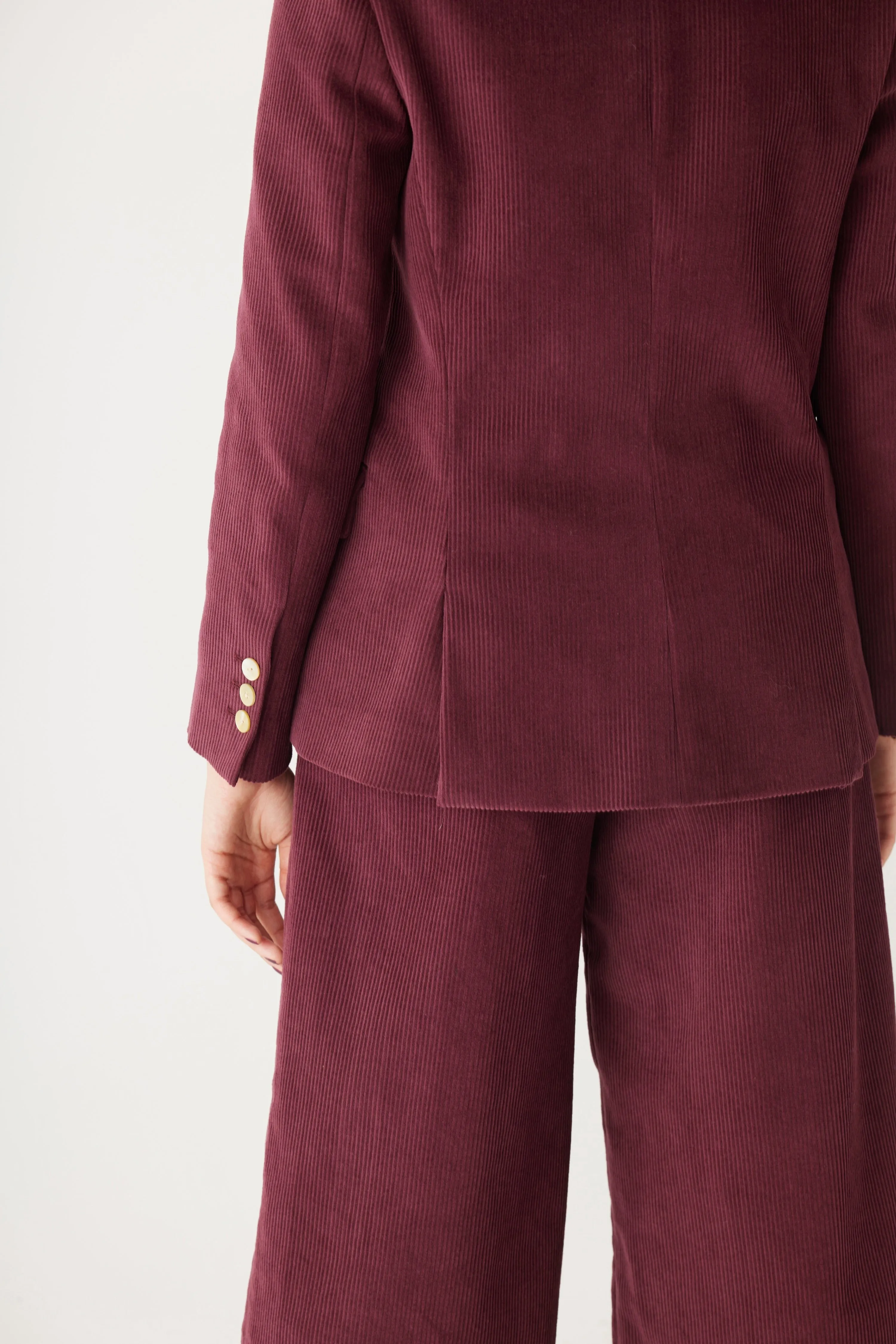 Tilda Blazer in Fine Wale Corduroy