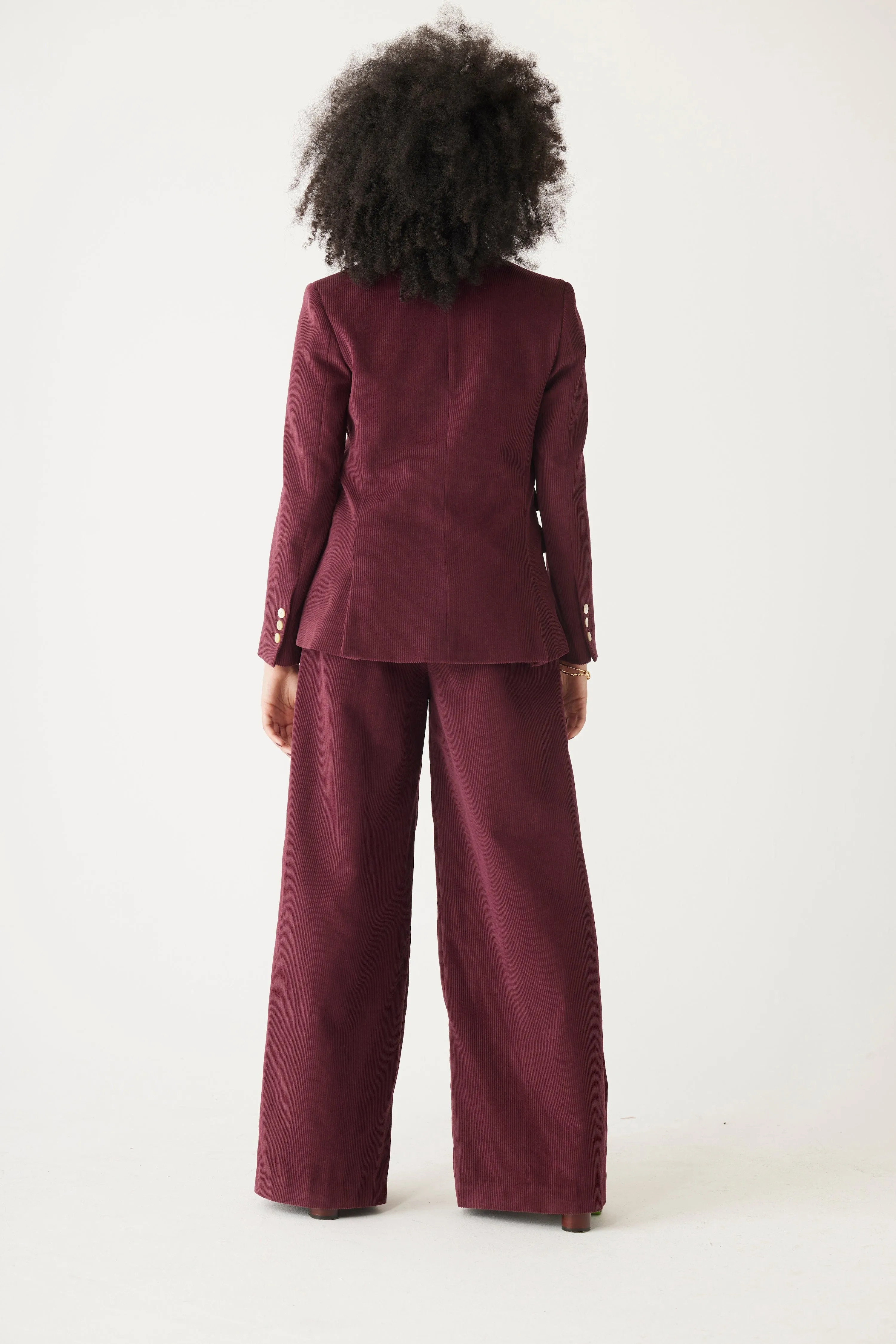 Tilda Blazer in Fine Wale Corduroy