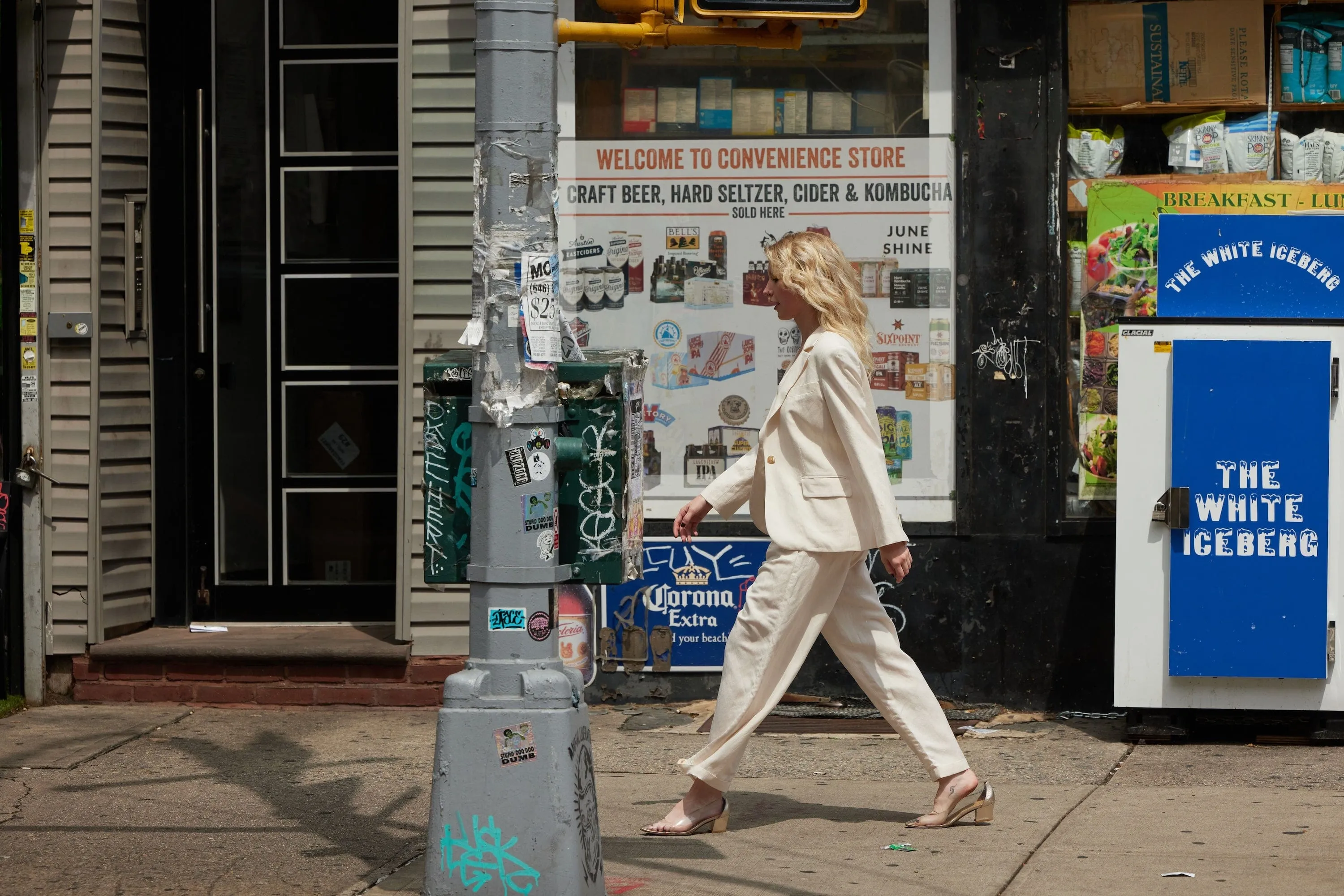 Tilda Jacket in Linen Blend