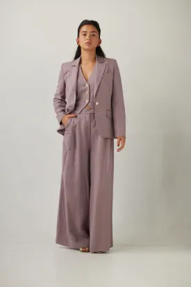 Tilda Jacket in Linen Blend