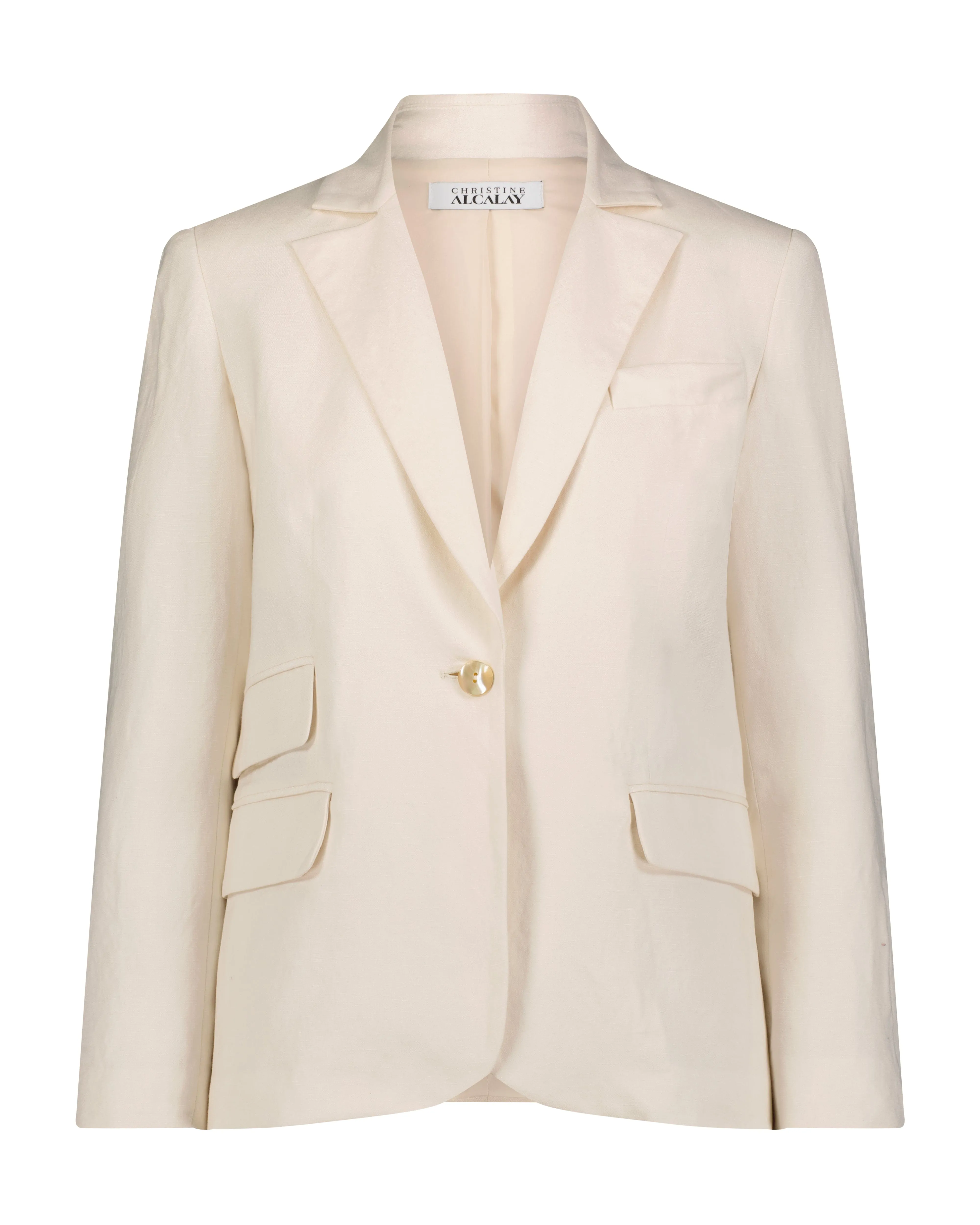 Tilda Jacket in Linen Blend