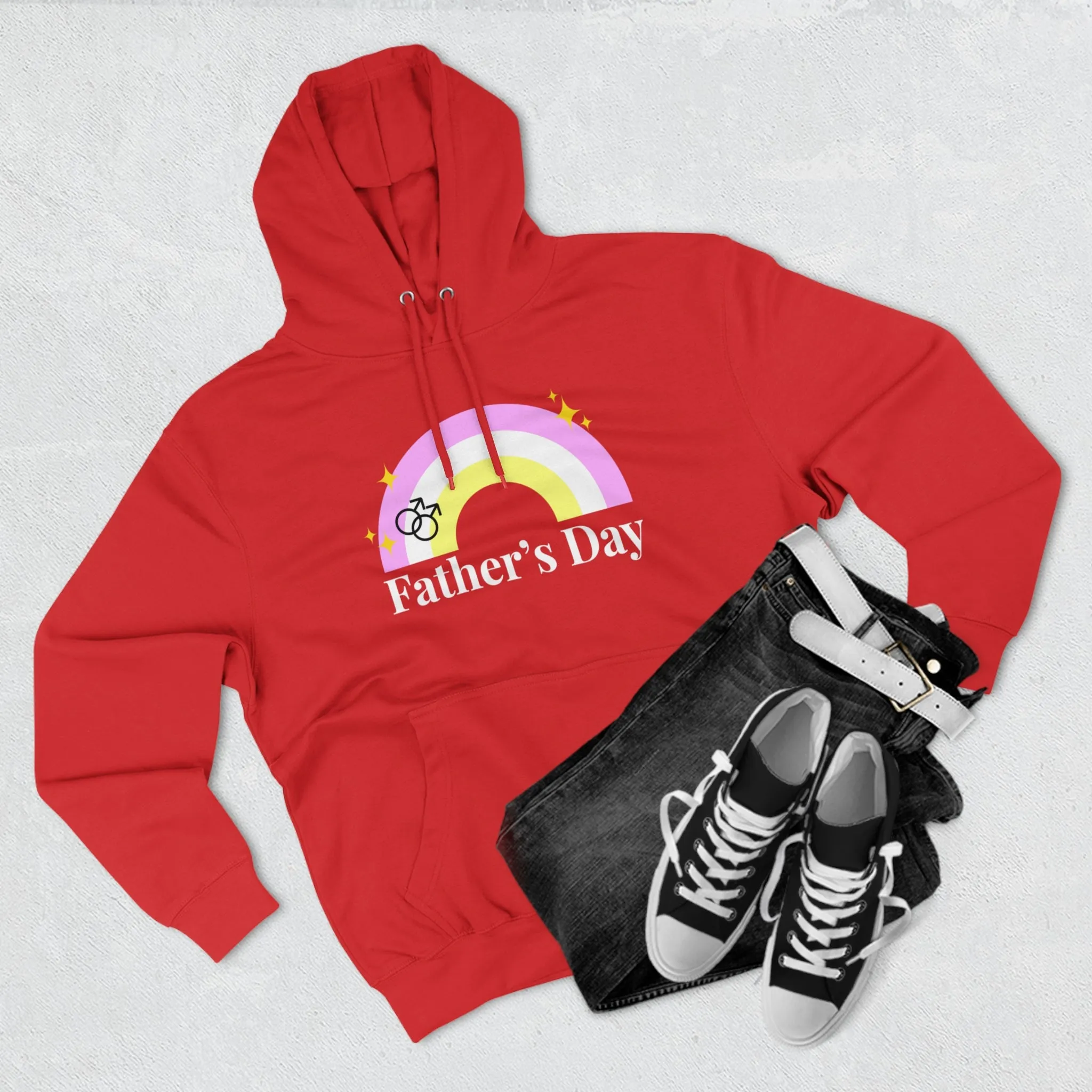 Twink Pride Flag Unisex Premium Pullover Hoodie - Father's Day