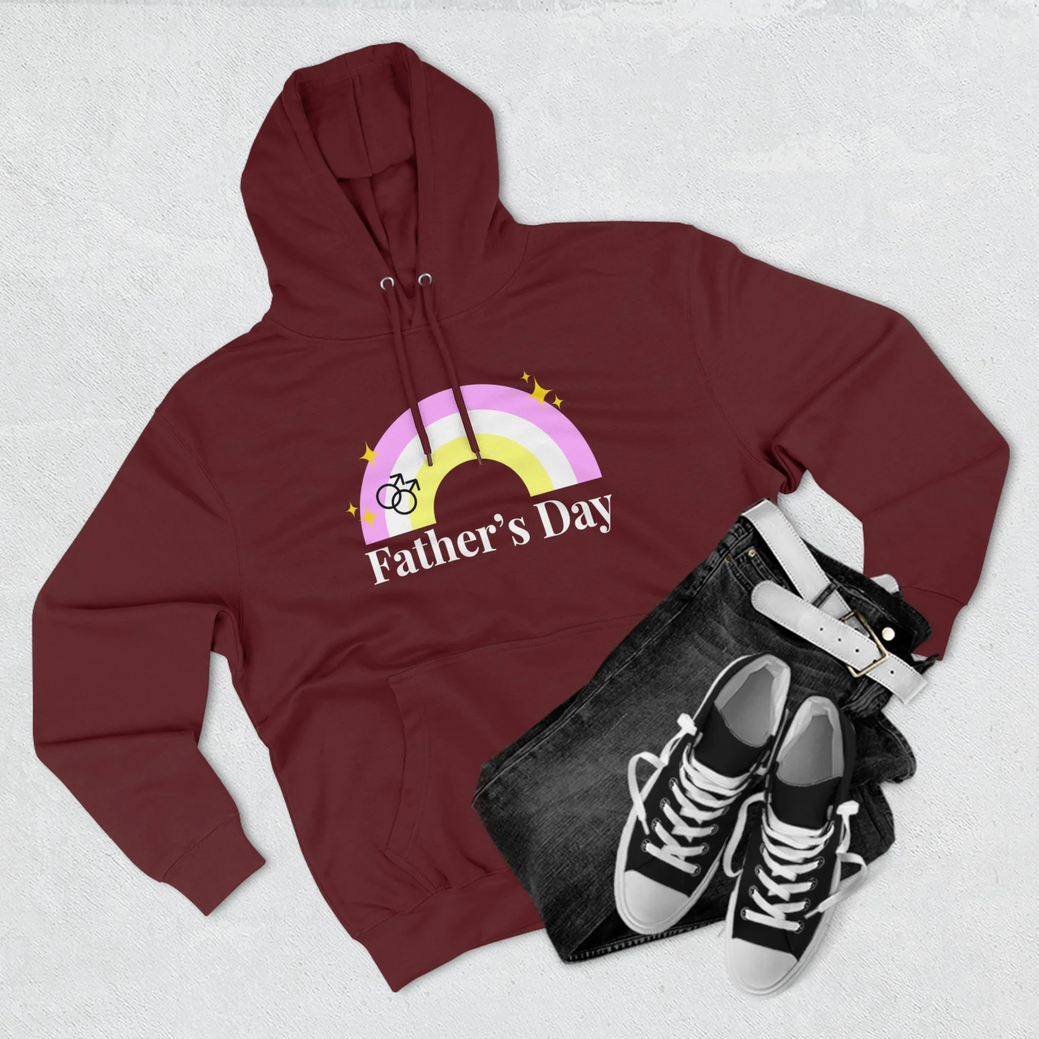 Twink Pride Flag Unisex Premium Pullover Hoodie - Father's Day