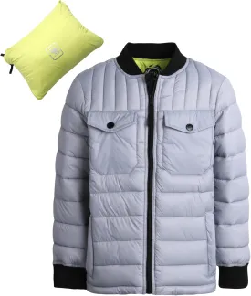 URBAN REPUBLIC Boys' Packable Puffer Jacket - Insulated Weather Resistant Windbreaker Bubble Winter Jacket for Boys (8-20)