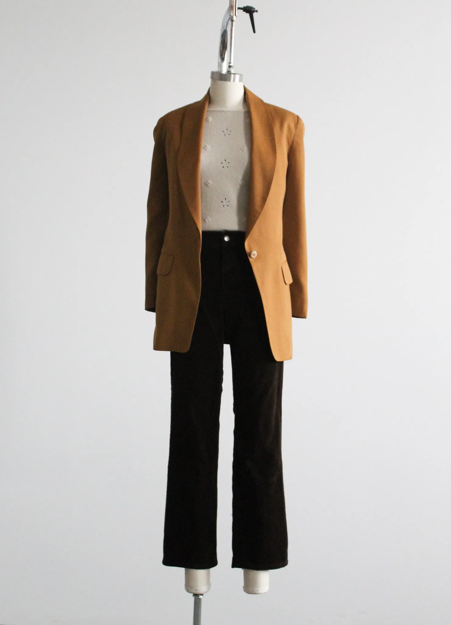 walnut corduroy trousers